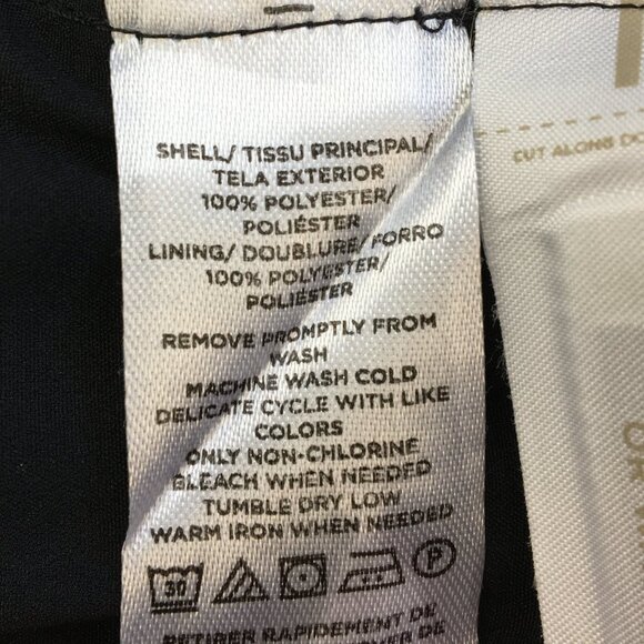 Ann Taylor Black and White Polka Dot Long Sleeve Square Neckline Dress Size 18T - Picture 8 of 8